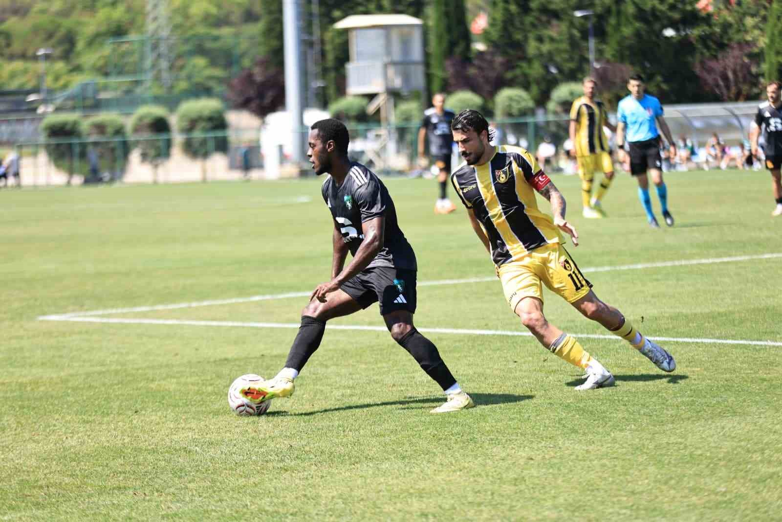 Kocaelispor, Riva kampını hazırlık maçıyla noktaladı