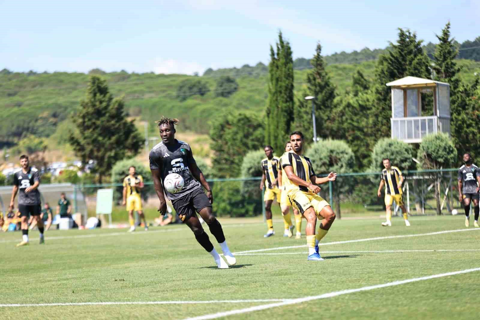 Kocaelispor, Riva kampını hazırlık maçıyla noktaladı
