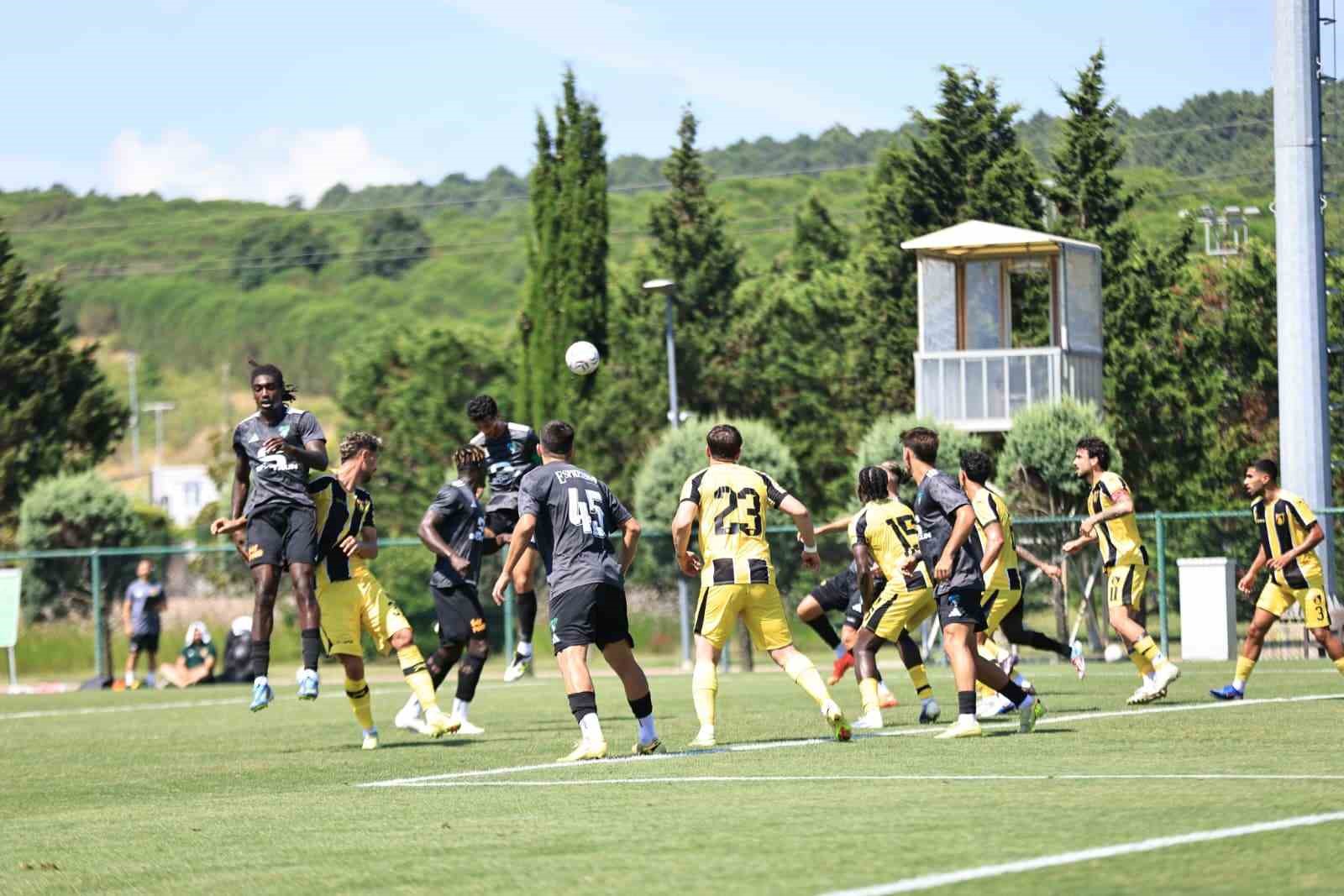 Kocaelispor, Riva kampını hazırlık maçıyla noktaladı