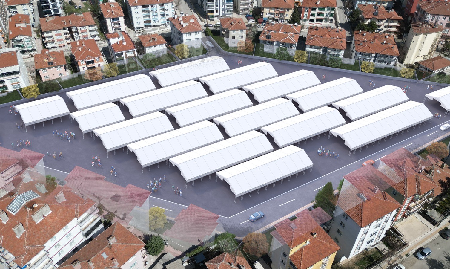 Çorum’da semt pazarlarındaki hizmet kalitesi artıyor