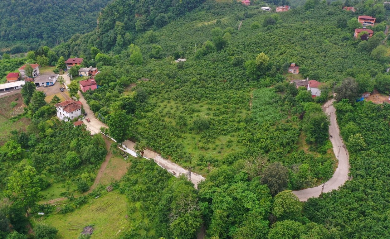 Ordu’da beton yol çalışmaları