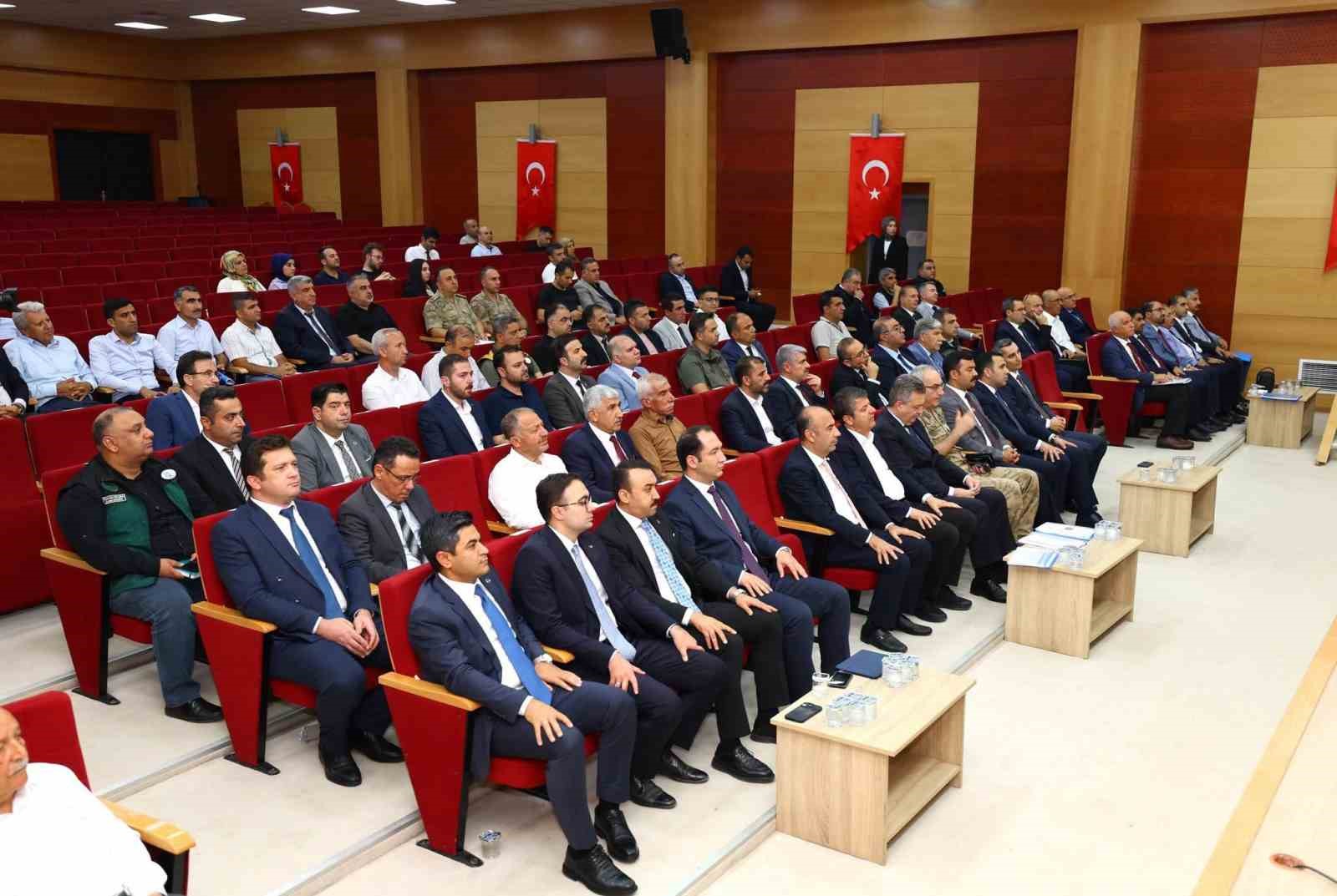 Adıyaman’daki kamu yatırımları masaya yatırıldı
