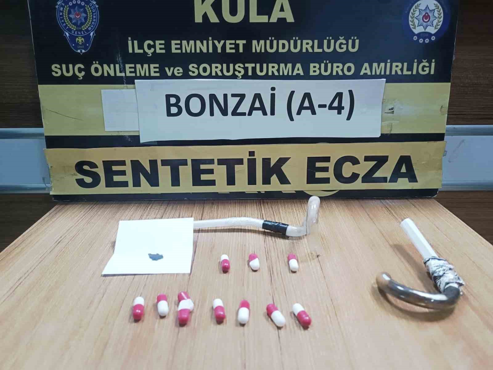 Manisa’da dev narko uygulaması: 15 bin 956 içimlik uyuşturucu ele geçirildi