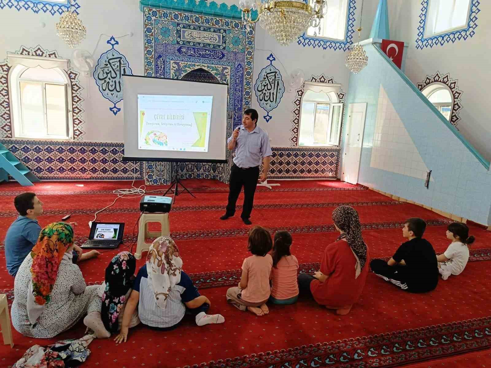 Hisarcık’ta Yaz Kur’an Kurslarında öğrenciler bilinçlendiriliyor