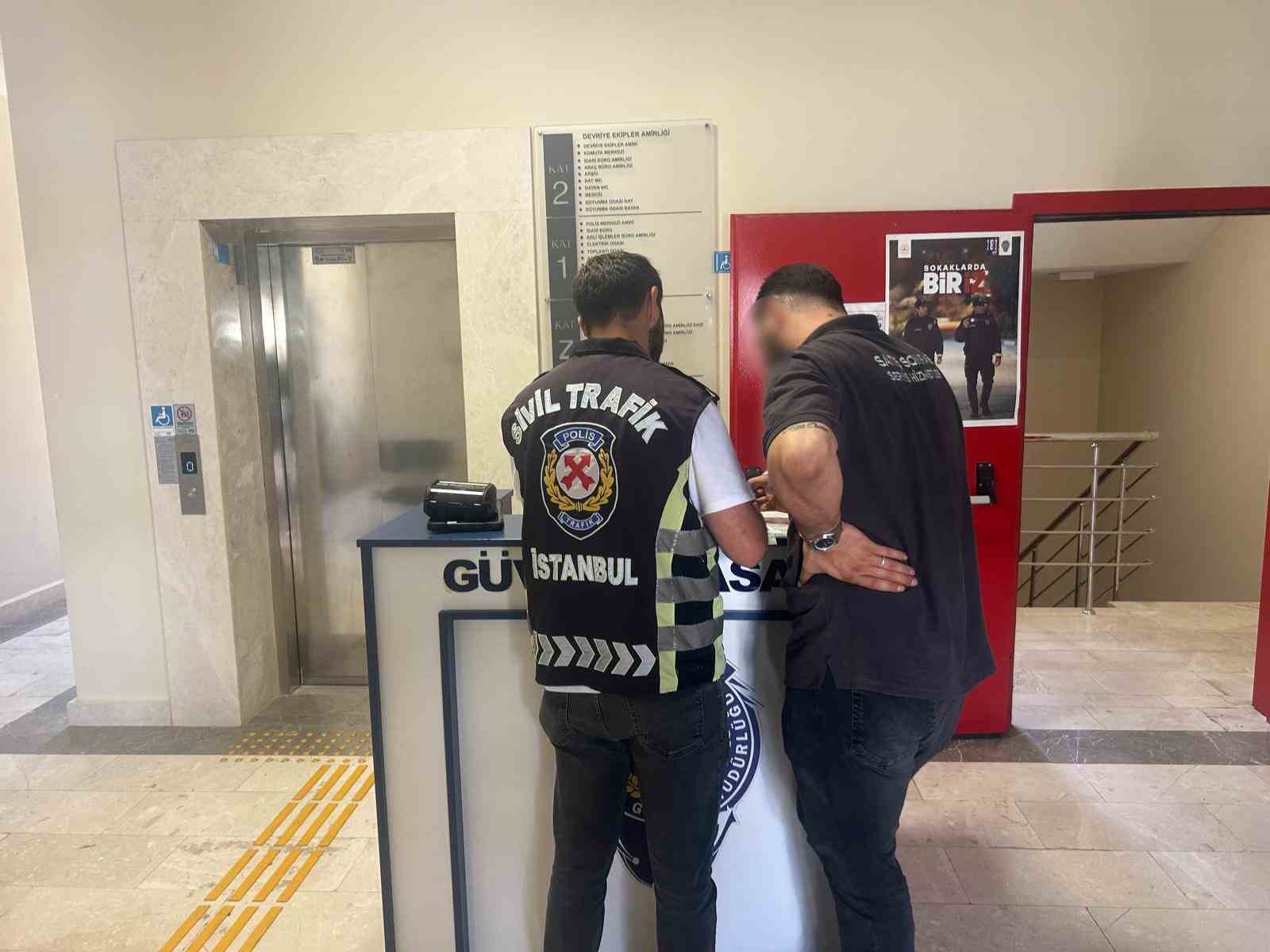 Ataşehir’de makas atan sürücüye "sanal devriye" den rekor ceza