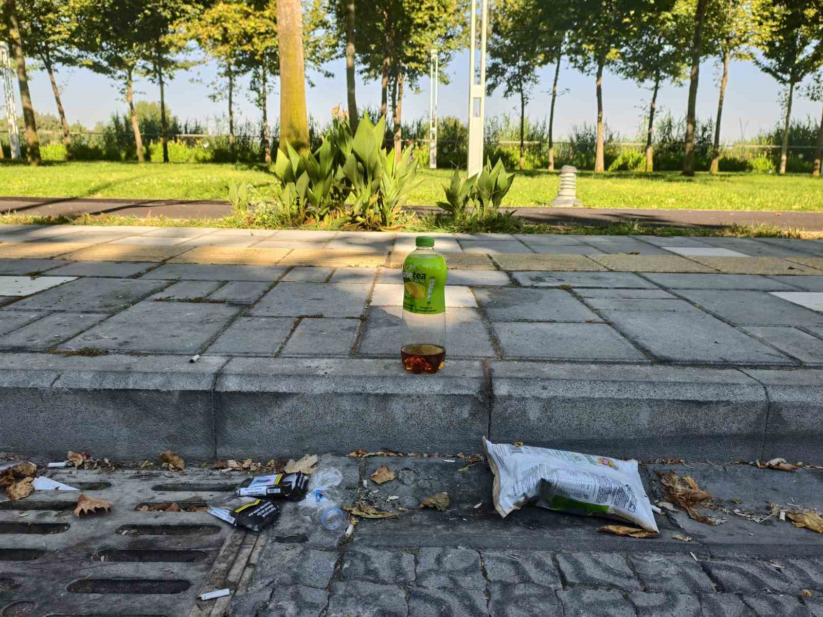 Karaçay’da utandıran manzara