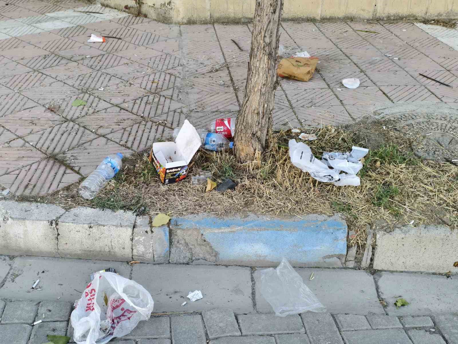 Karaçay’da utandıran manzara
