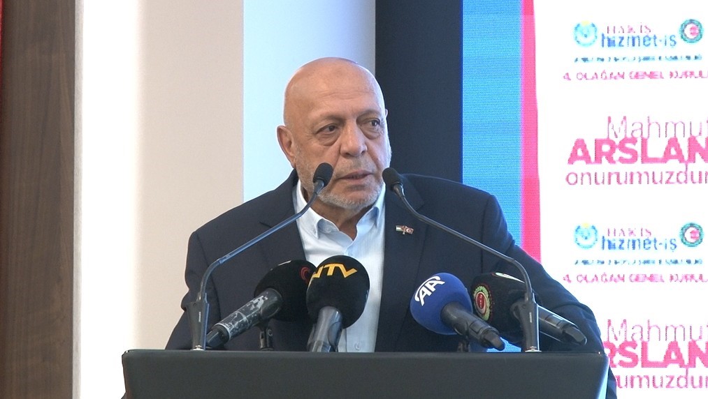 HAK-İŞ Başkanı Arslan: "Türkiye’nin gücü olarak gördüğümüz HAK-İŞ’i ve sendikalarımızı yücelteceğiz"