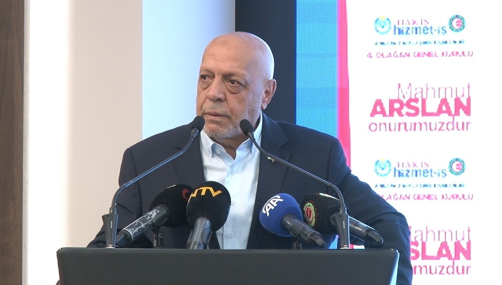 HAK-İŞ Başkanı Arslan: "Türkiye’nin gücü olarak gördüğümüz HAK-İŞ’i ve sendikalarımızı yücelteceğiz"