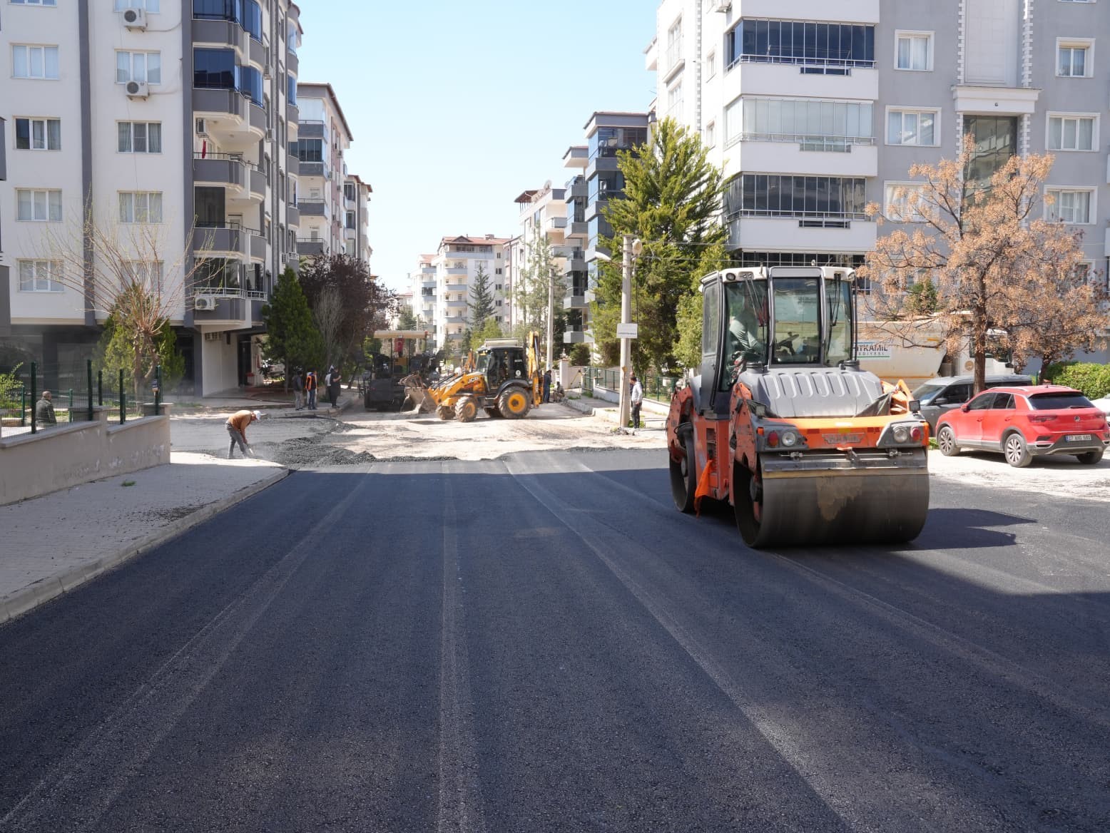 Şehitkamil’de 6 ayda 165 bin ton asfalt serildi