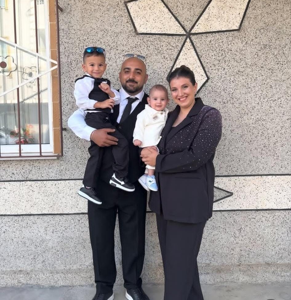 Aynı motosiklette can veren anne-baba gözyaşlarıyla uğurlandı