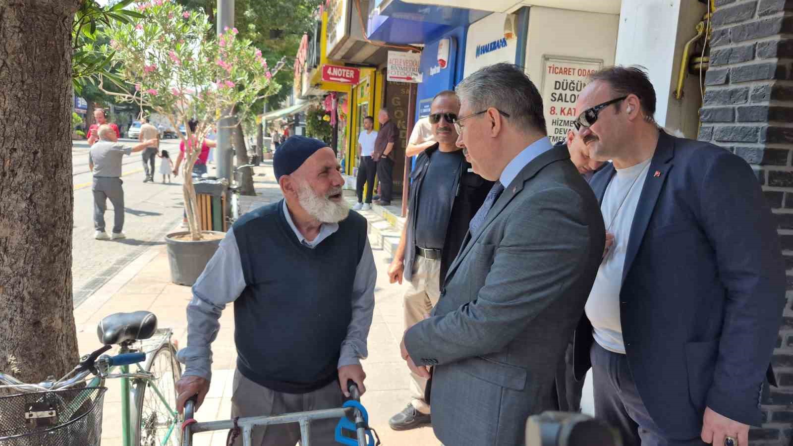 Vali Yılmaz ile vatandaşın duygulandıran buluşması