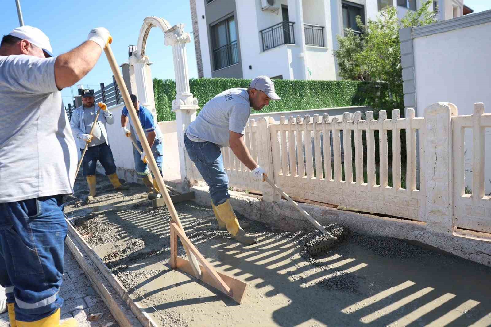 Didim Belediyesi’nin yeni beton mikseri görev başında