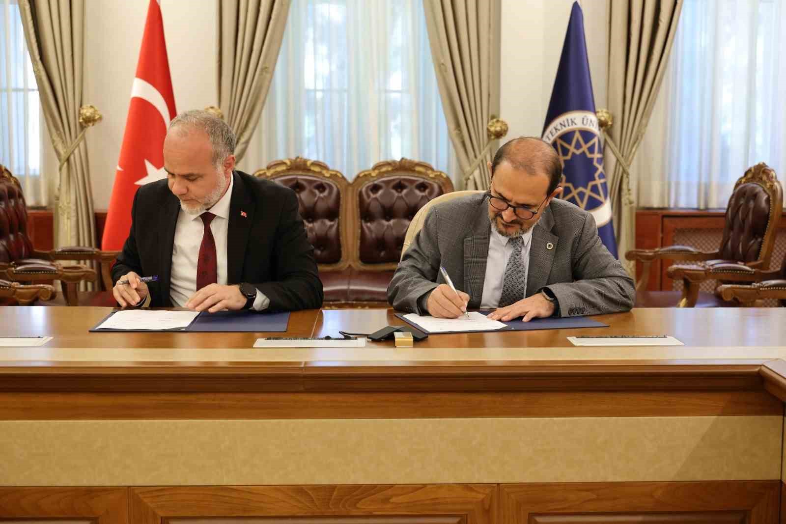 NÖHÜ ile Yıldız Teknik Üniversitesi arasında iş birliği protokolü