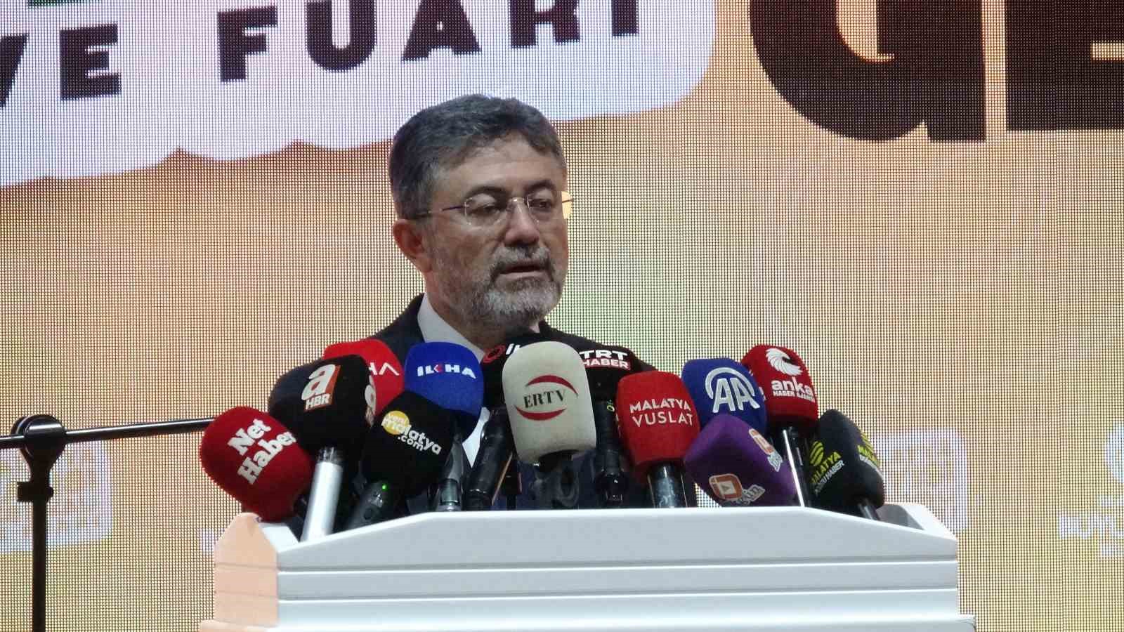 Bakan Yumaklı: "Gıda arz güvenliği artık milli güvenlik meselesi haline gelmiştir"