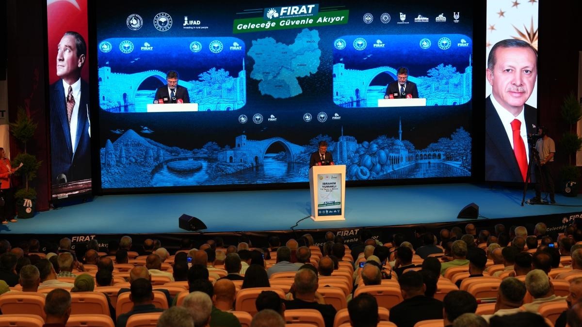 Bakan Yumaklı’nın Katılımıyla Fırat Havzası Rehabilitasyon Projesi’nin tanıtımı gerçekleştirildi