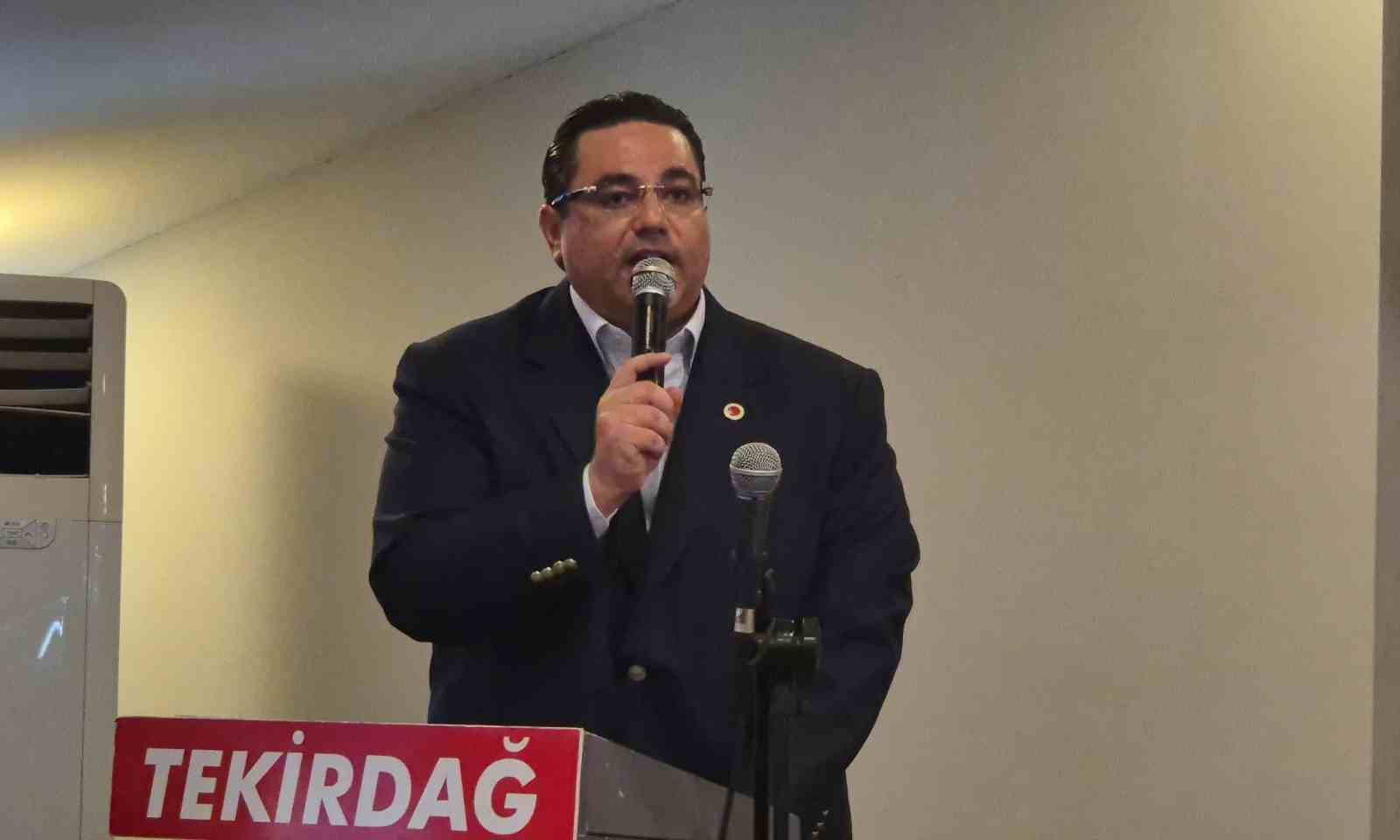 CHP Tekirdağ İl Başkanlığı görevine Erdoğan Kaplan atandı