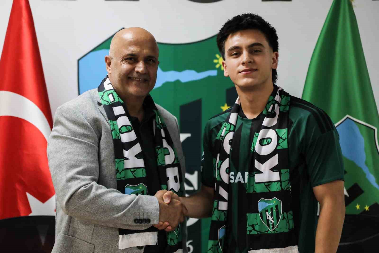 Kocaelispor, Haydar Karataş’ı 4 yıllığına renklerine bağladı
