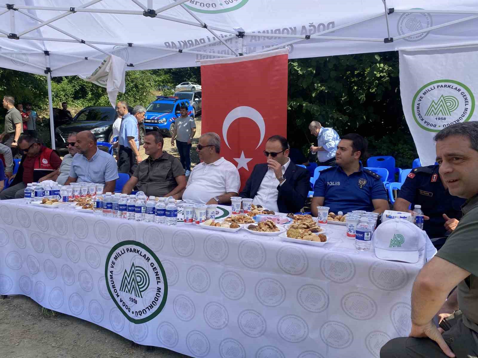 İki sel felaketinden etkilenen İlişi Çayı’na 15 bin alabalık salındı