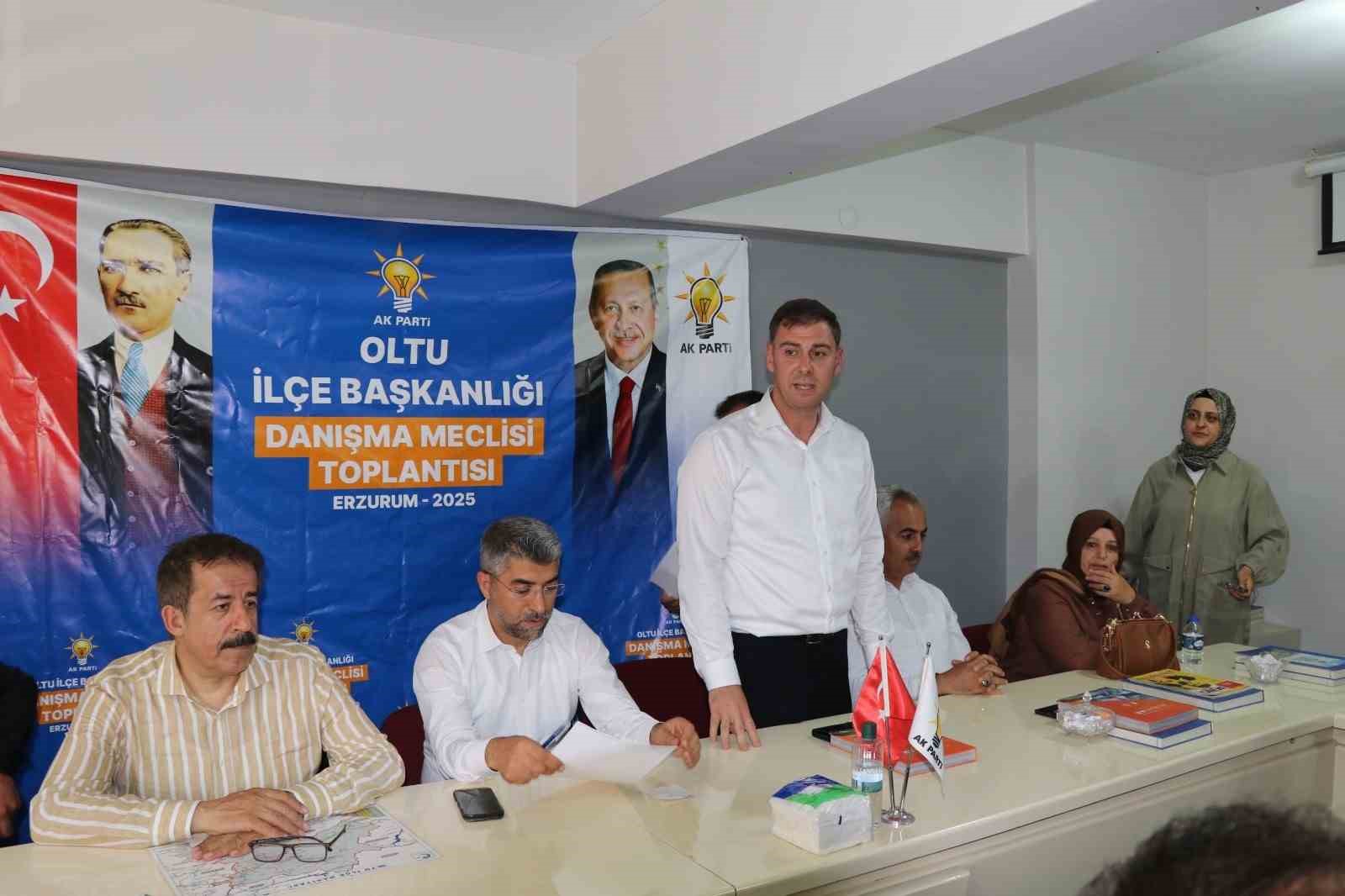AK Parti Oltu’da 2026 danışma meclisi toplantısını gerçekleştirdi
