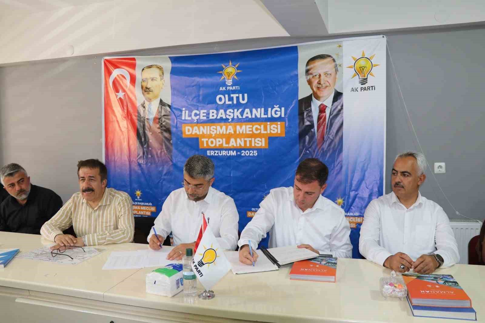 AK Parti Oltu’da 2026 danışma meclisi toplantısını gerçekleştirdi