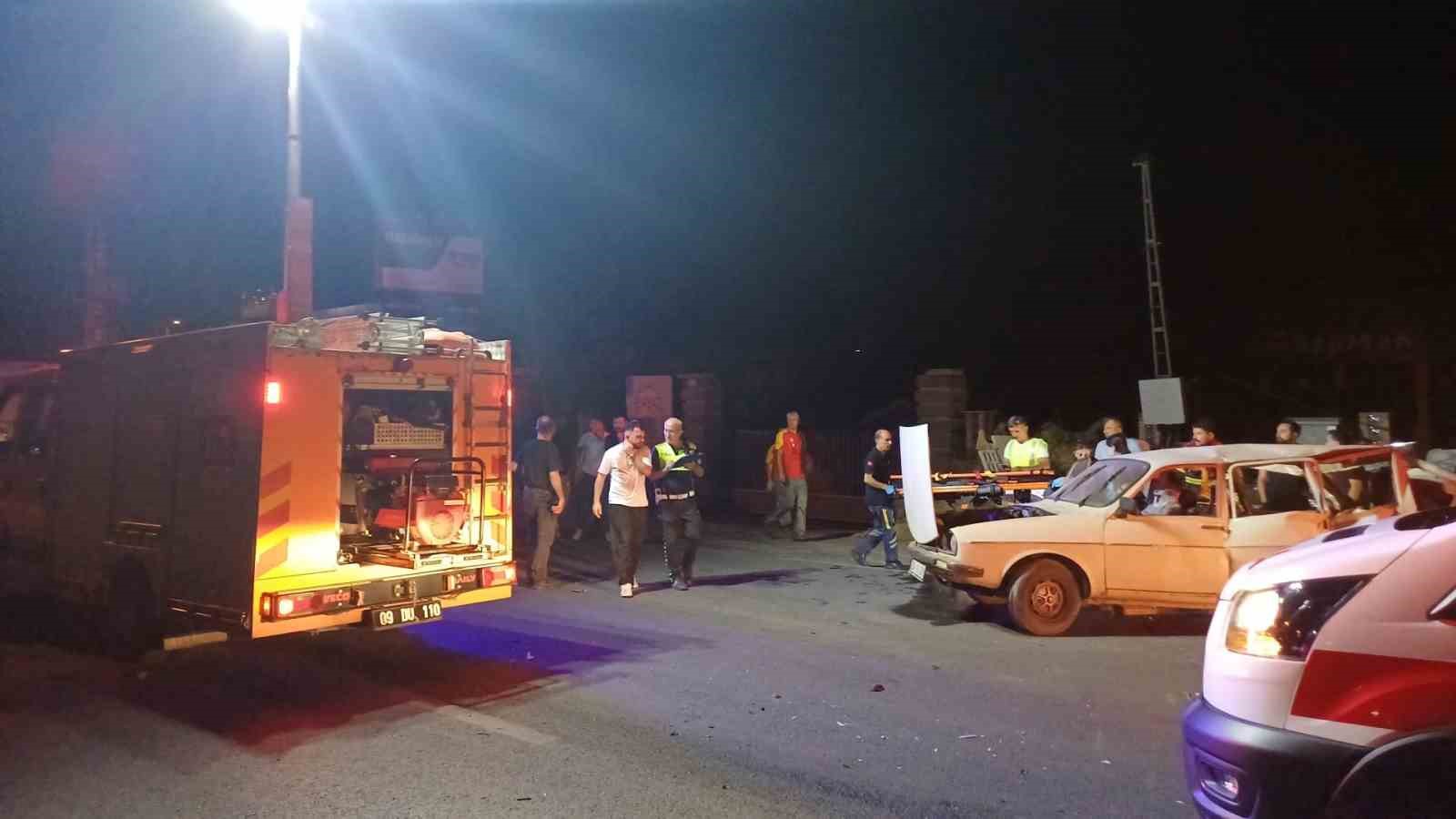 Aydın’da zincirleme trafik kazası: 3 yaralı