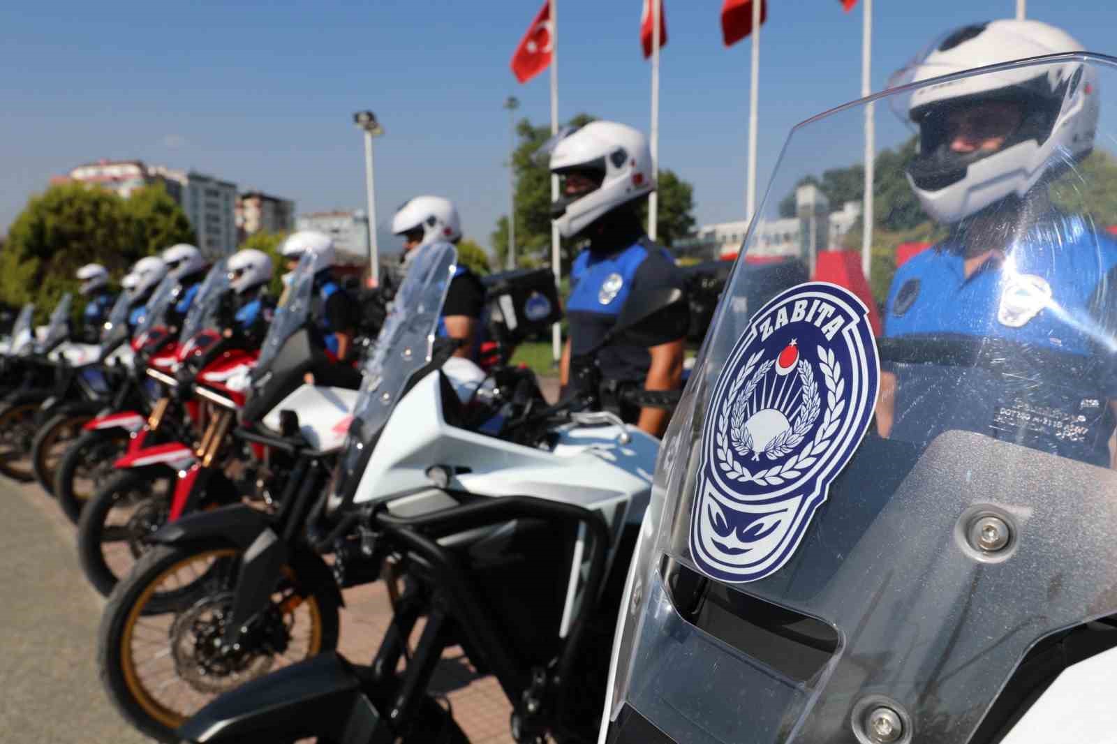 Samsun’da zabıtaya hızlı müdahale gücü: Motosikletli ekipler sahada