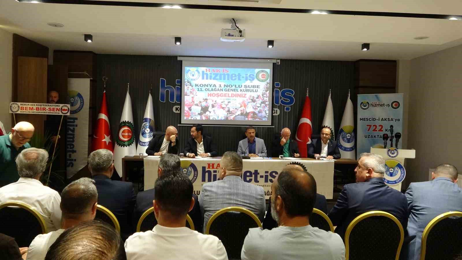 Başkan Arslan: "Hak-İş’in değerleriyle sendikacılık yapmayı daha da güçlendirmemiz gerekiyor"