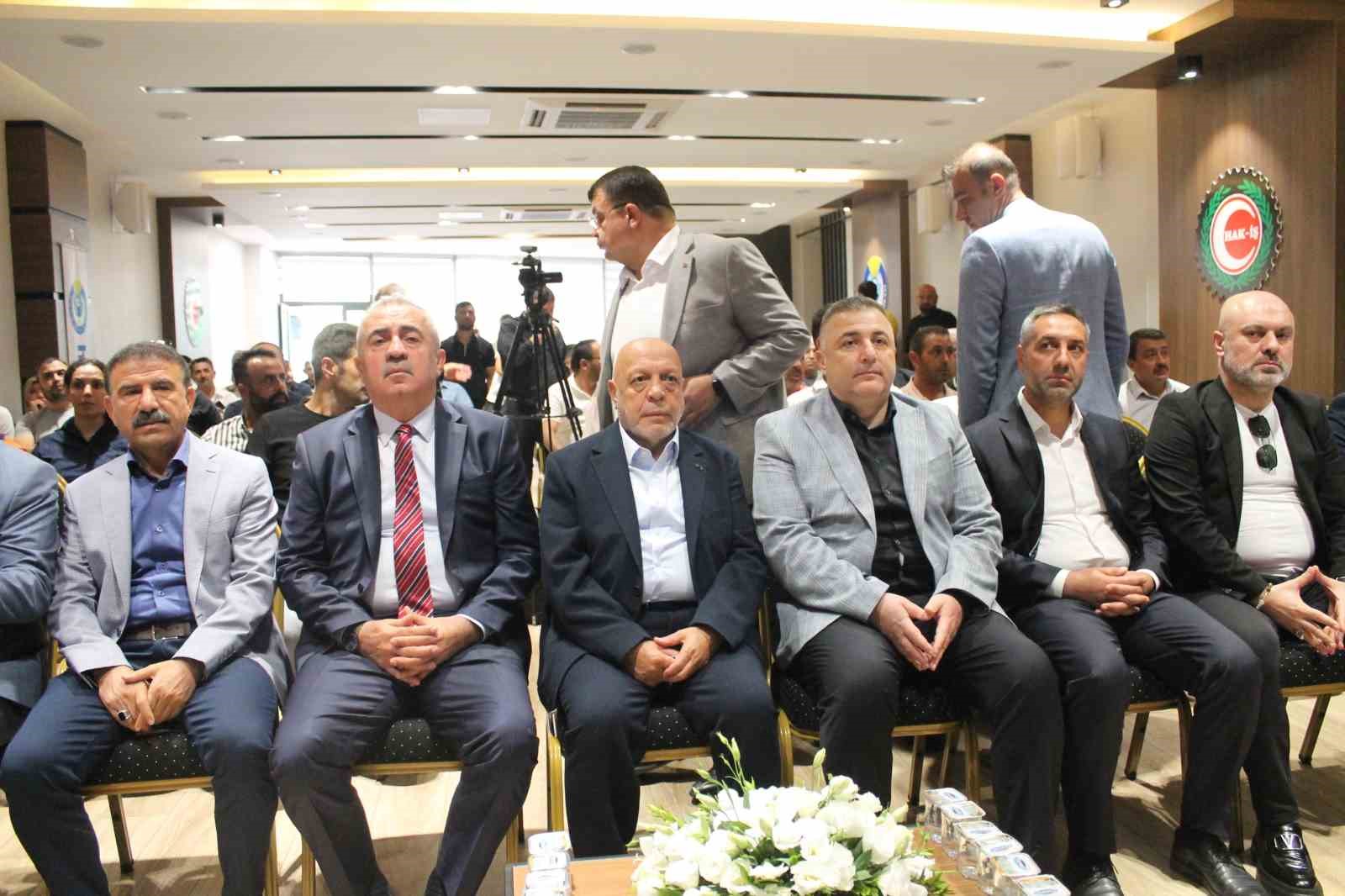Başkan Arslan: "Hak-İş’in değerleriyle sendikacılık yapmayı daha da güçlendirmemiz gerekiyor"