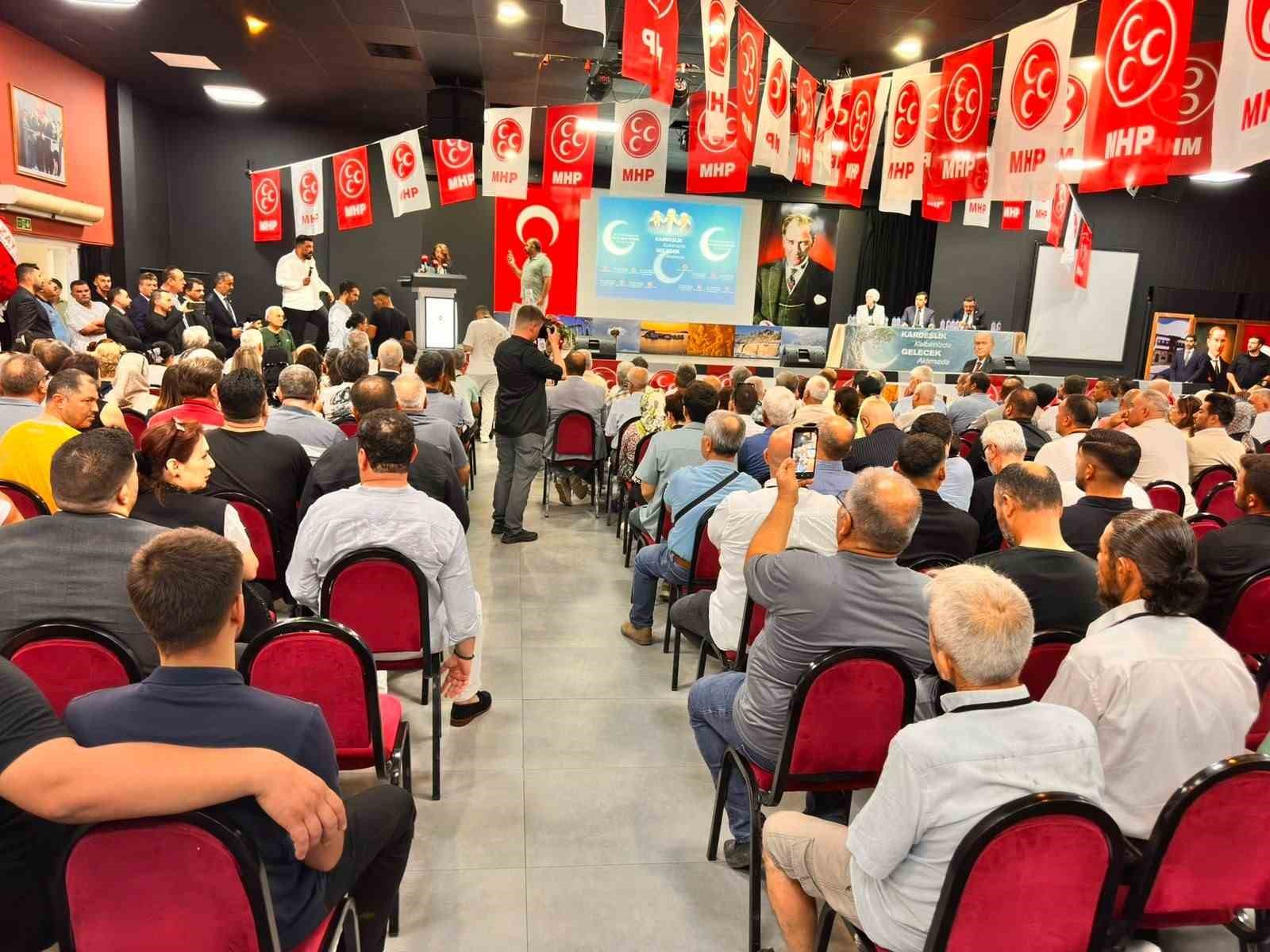 MHP Milas’ta Başkan Ongün güven tazeledi