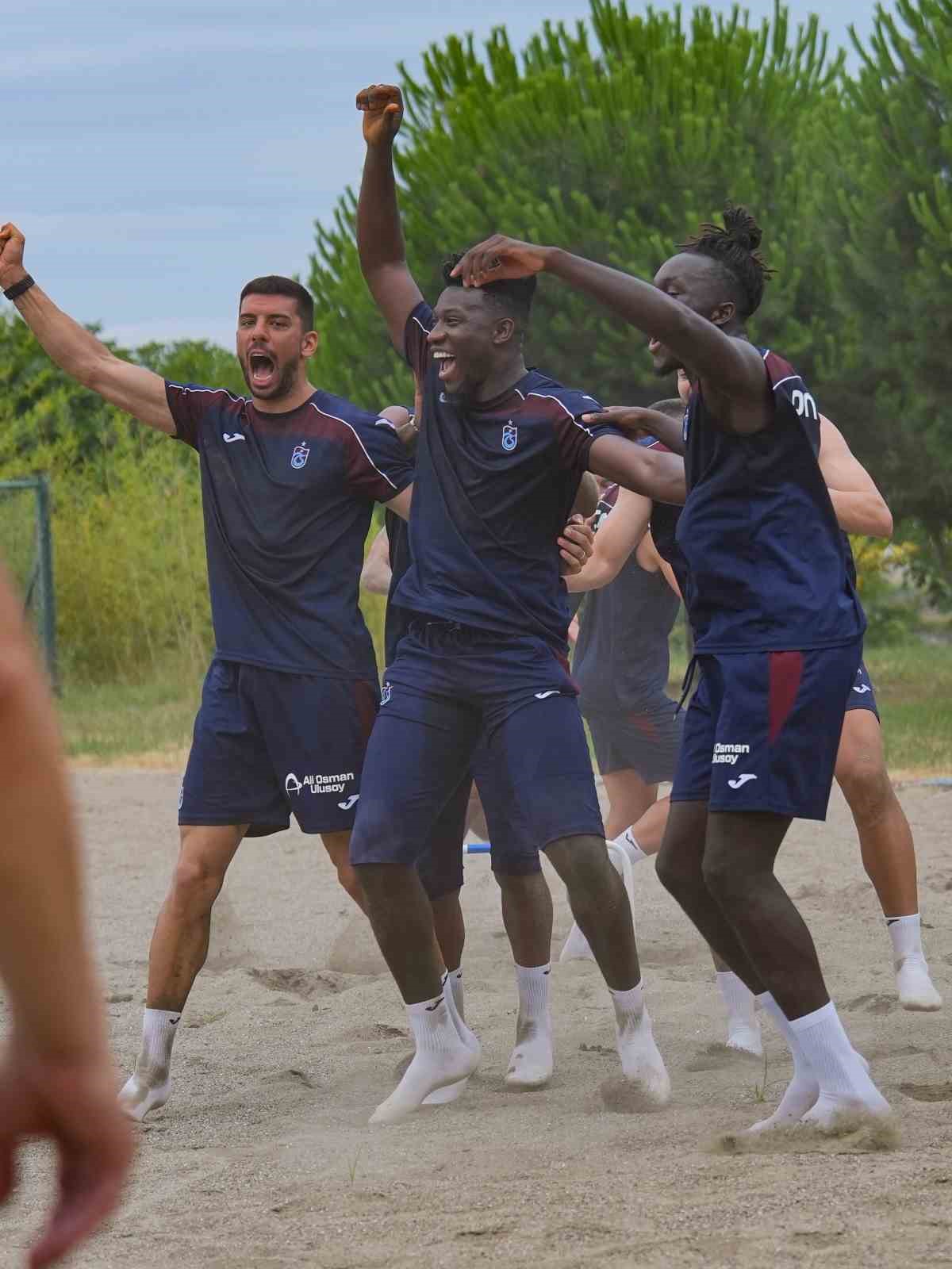 Trabzonspor kumda çalıştı