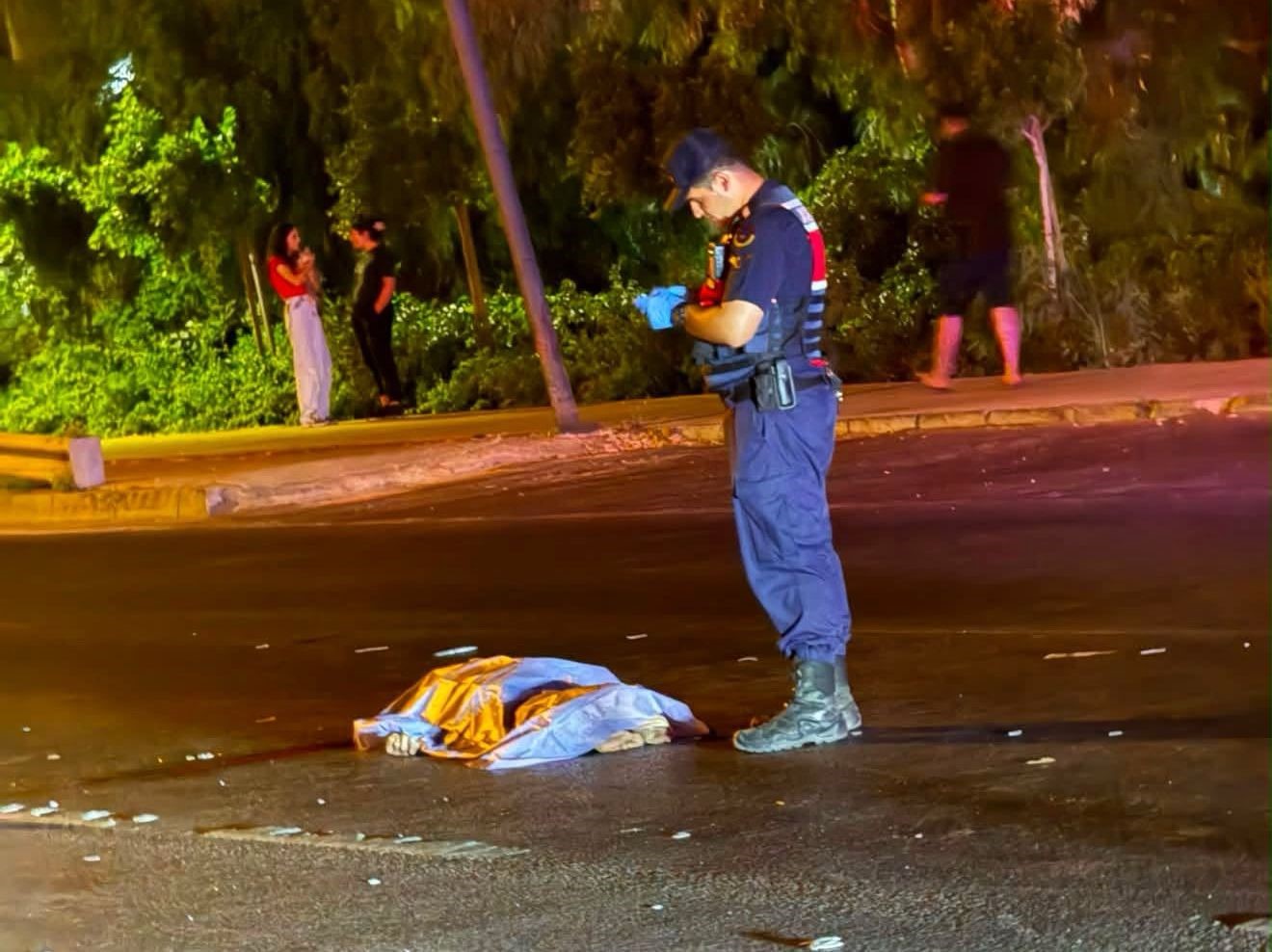 Alanya’da otomobilin çarptığı yaya hayatını kaybetti