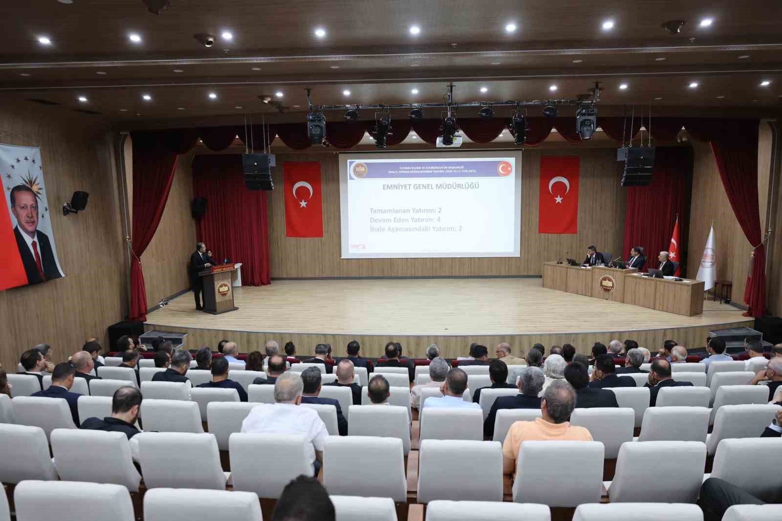 Vali Masatlı başkanlığında il koordinasyon kurulu toplantısı gerçekleştirildi