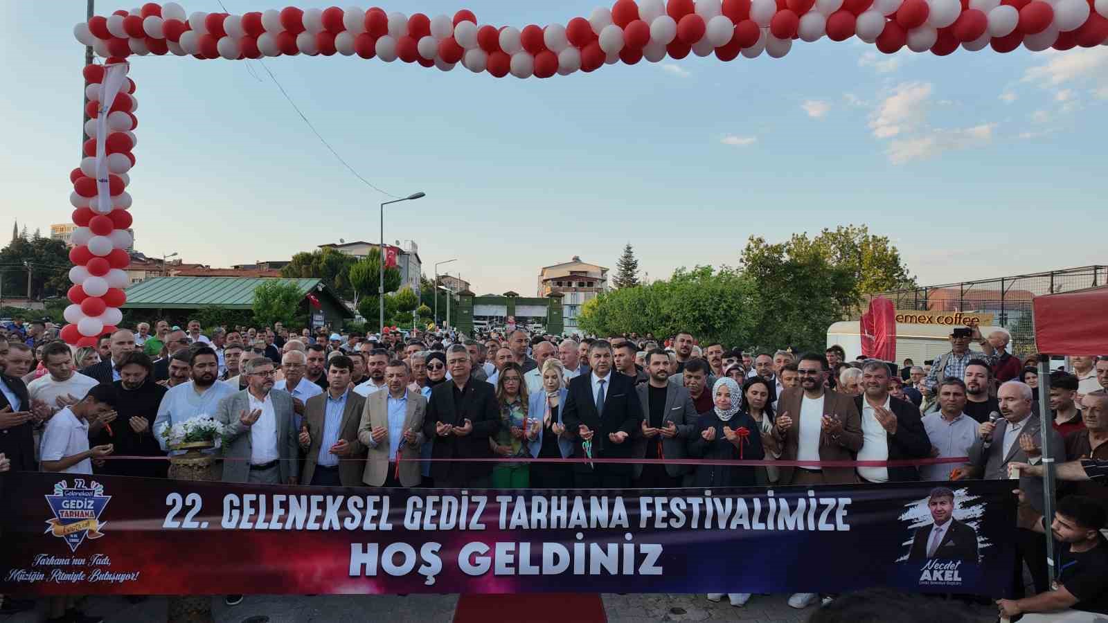 Gediz’de Tarhana Festivali coşkusu