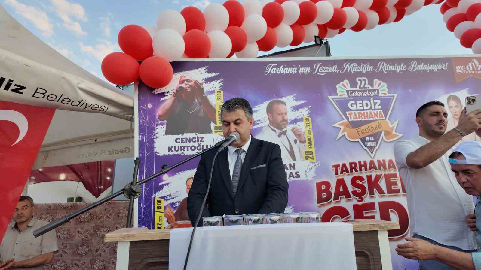 Gediz’de Tarhana Festivali coşkusu