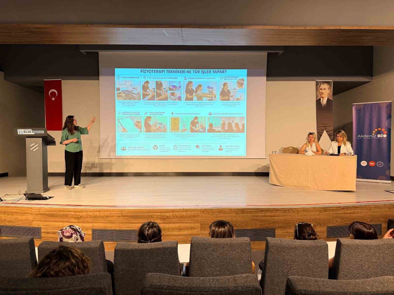Antalya Bilim Merkezi’nde "Geleceğin Meslekleri" söyleşileri