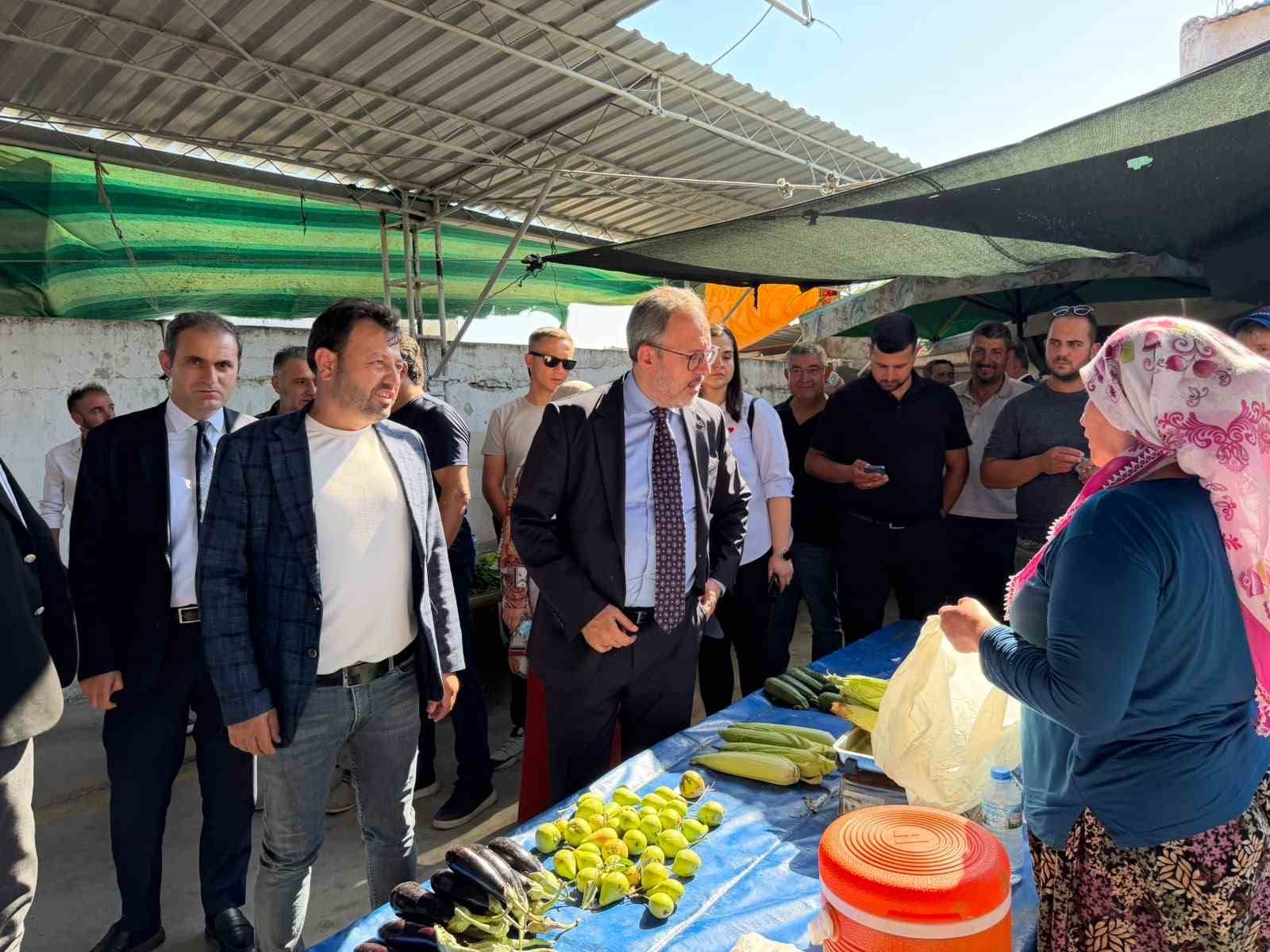 Milletvekili Kasapoğlu, Bayındır’da esnaf, çiftçi ve gençlerle buluştu