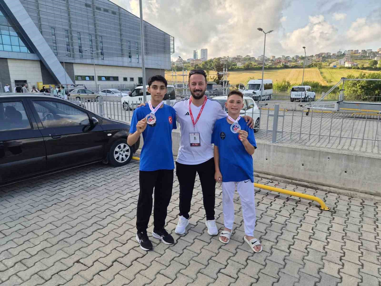 Kayserili sporculardan Türkiye Şampiyonası’nda çifte madalya