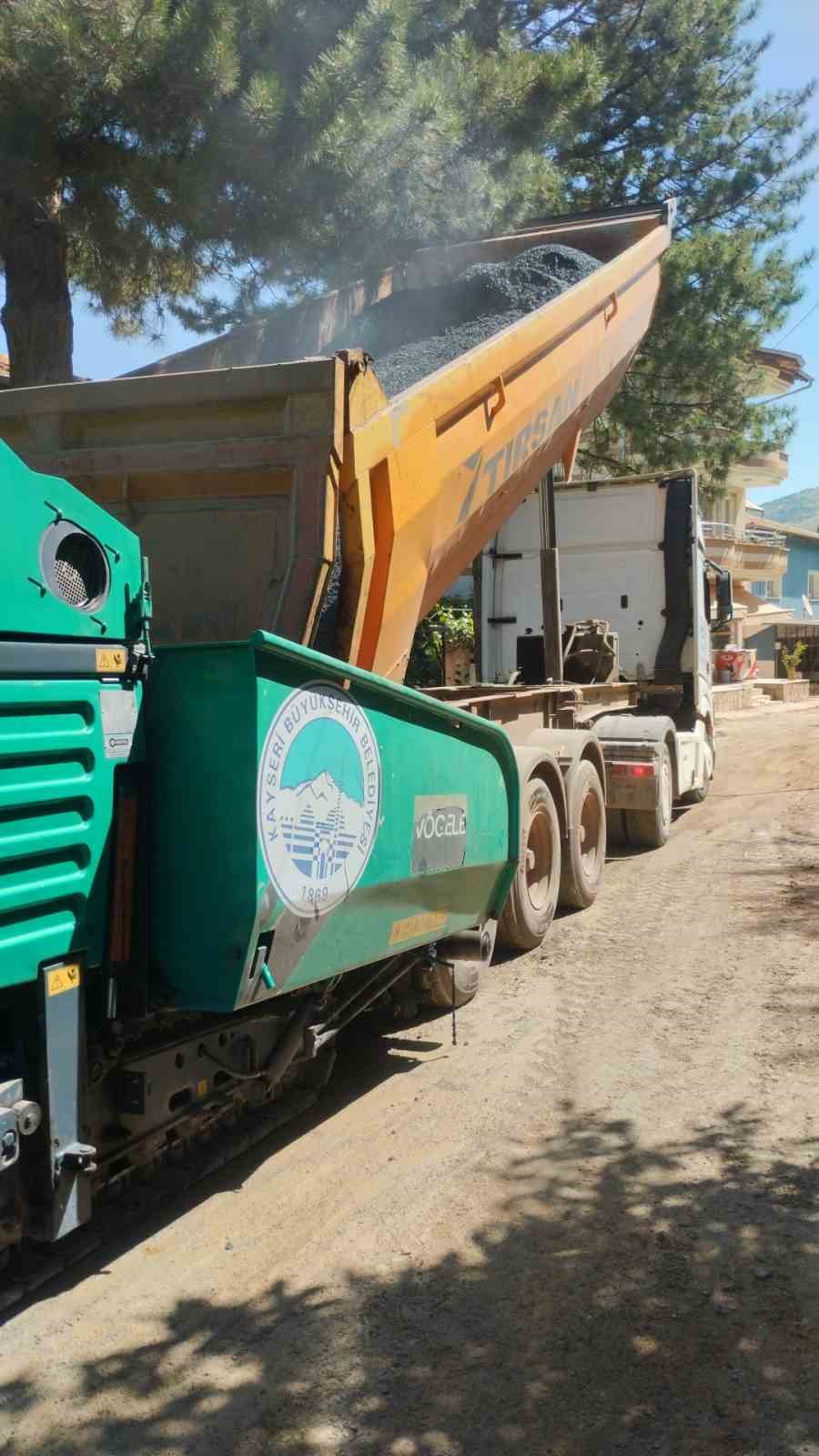 Yahyalı’ya 35 milyon TL’lik asfalt yatırımı