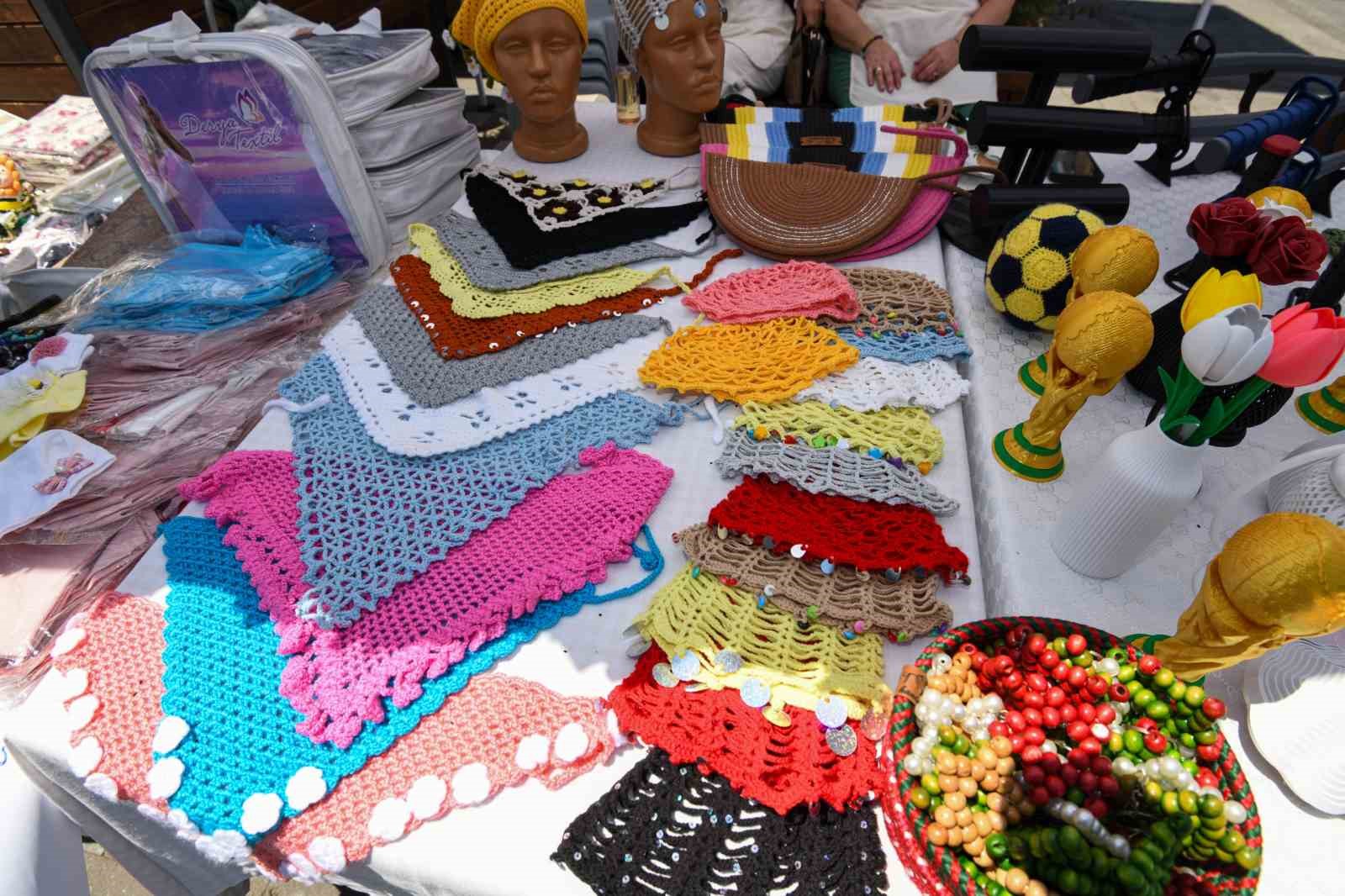 Kadın girişimciler emeklerini sergiledi
