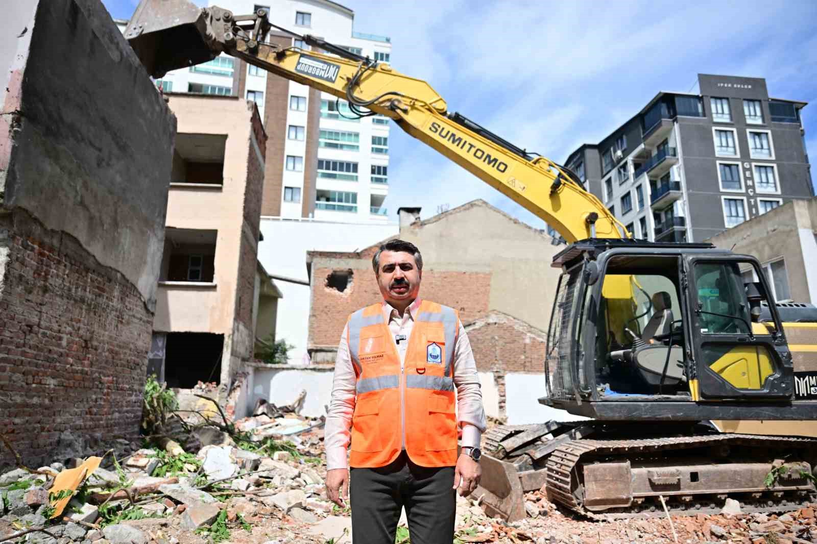 Sinandede’de dönüşümde ilk kepçe vuruldu