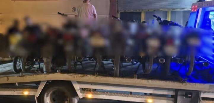 Gaziantep’te 168 motosiklet sürücüsüne 3 milyon TL ceza