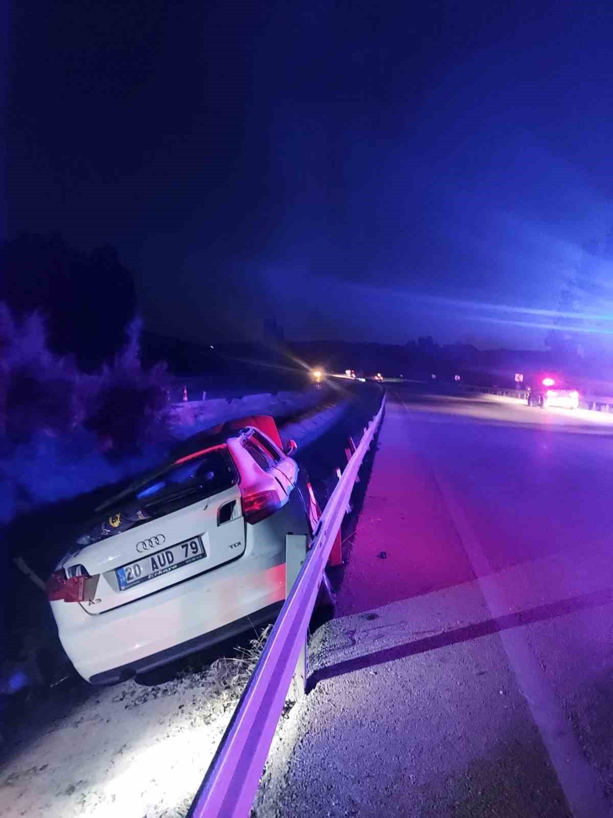 Afyonkarahisar’da trafik kazası: 1 ölü, 3 yaralı