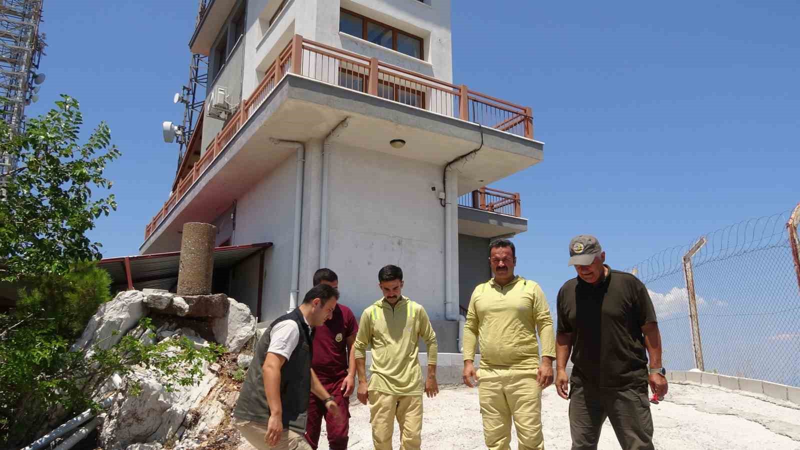 Marmaris’te ormanların görünmeyen kahramanları 7/24 nöbette