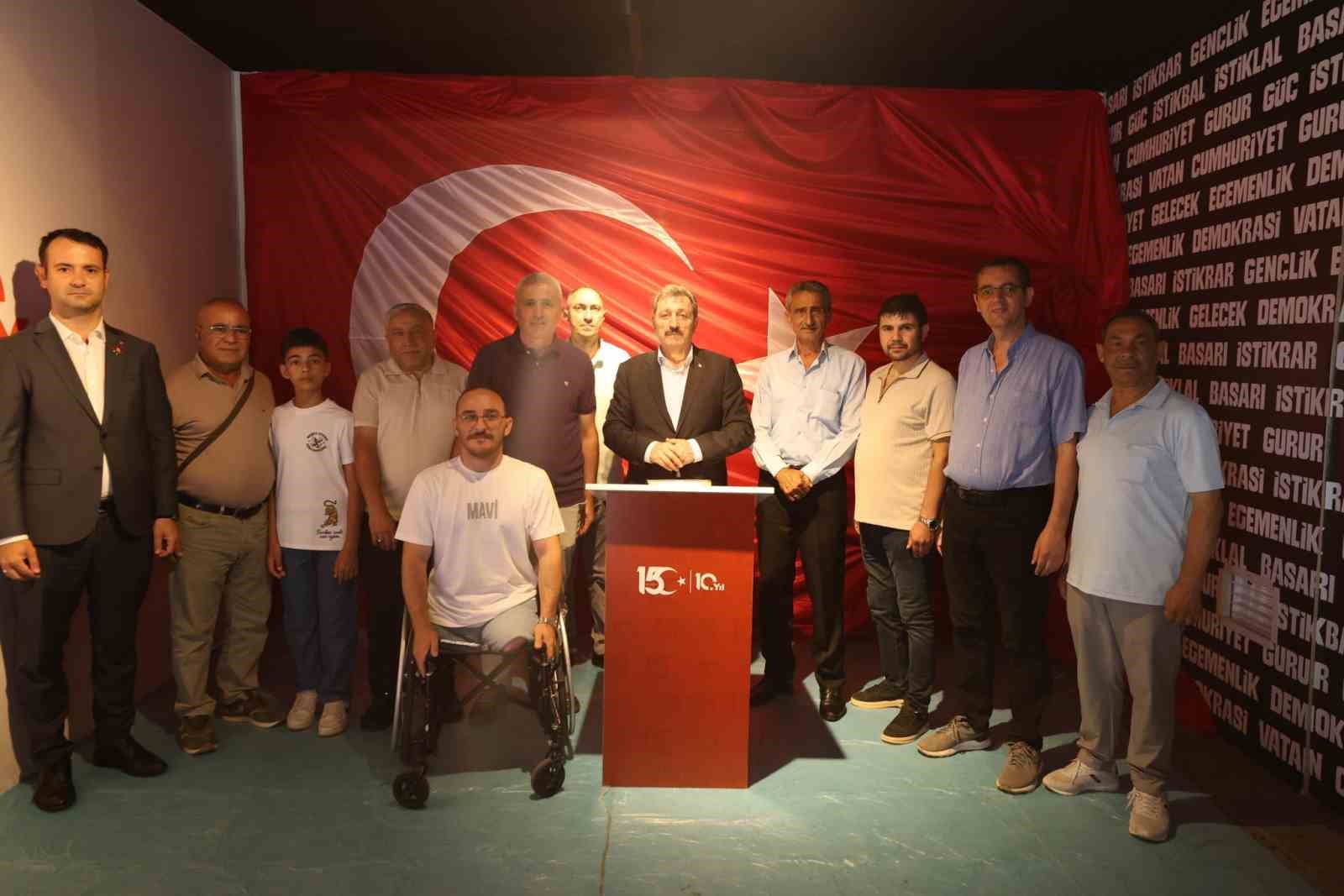 Vali Tavlı: "15 Temmuz milli irade kahramanlarımız da sonsuza kadar minnetle anılacak"