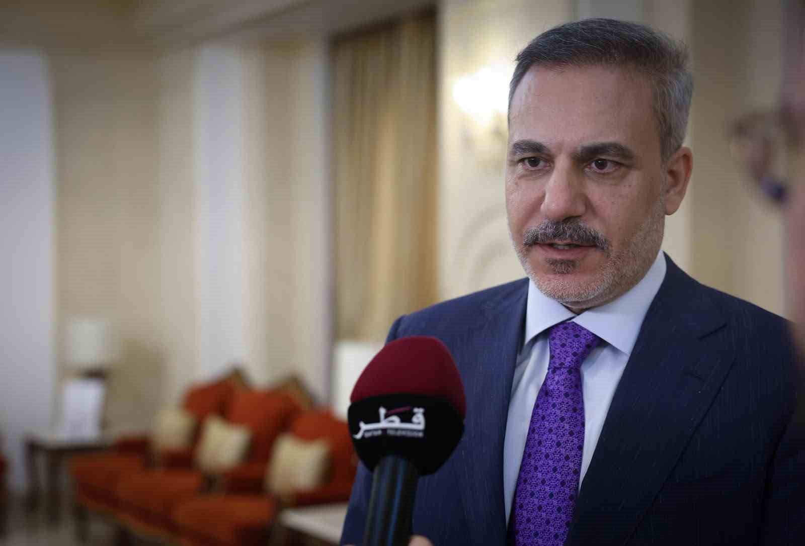 Bakan Fidan: "Dileğimiz, İran ve Amerika arasında bir anlaşmaya tekrar dönülmesi"