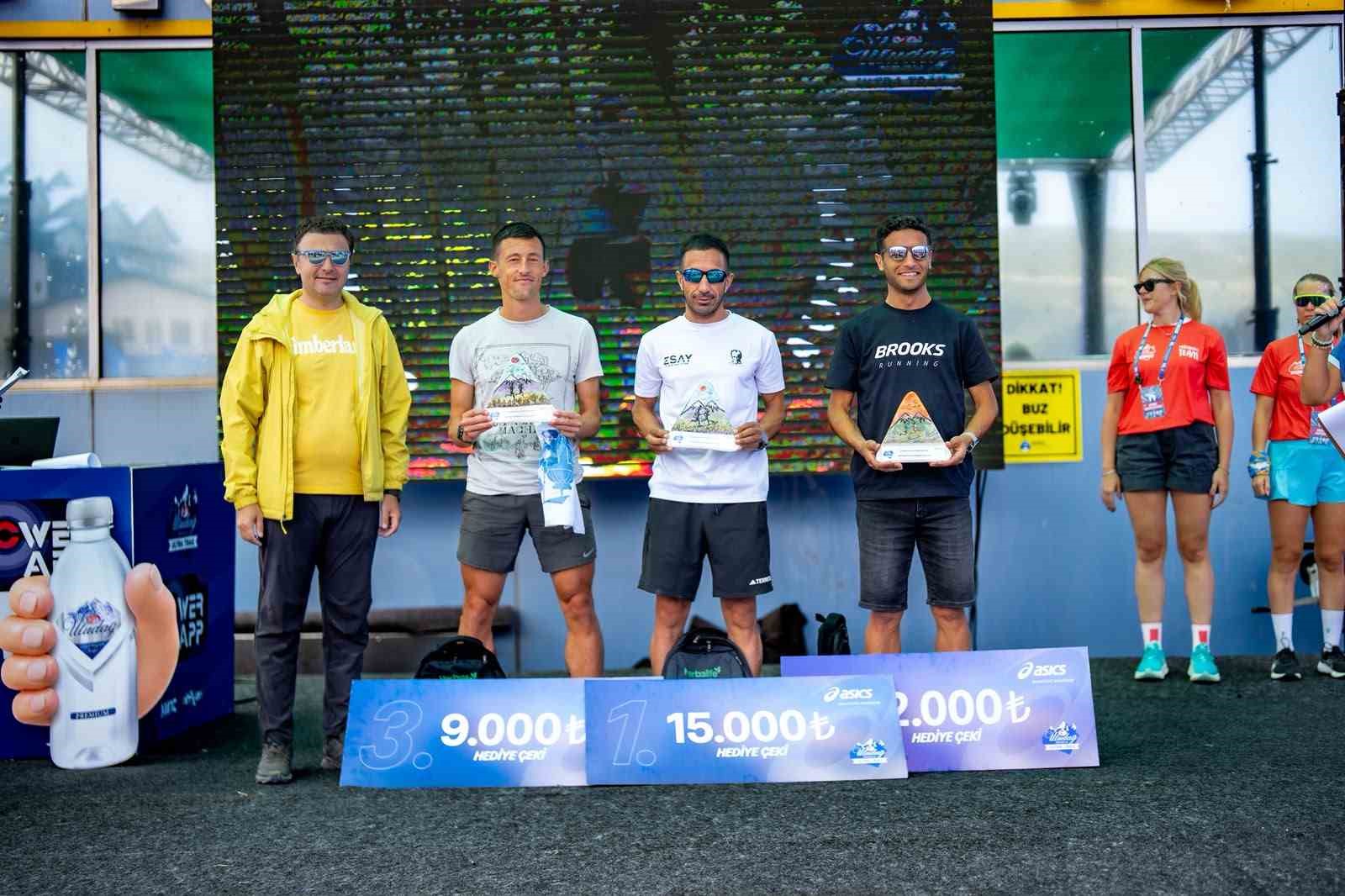 Uludağ Premium Ultra Trail’de madalyalar sahiplerini buldu