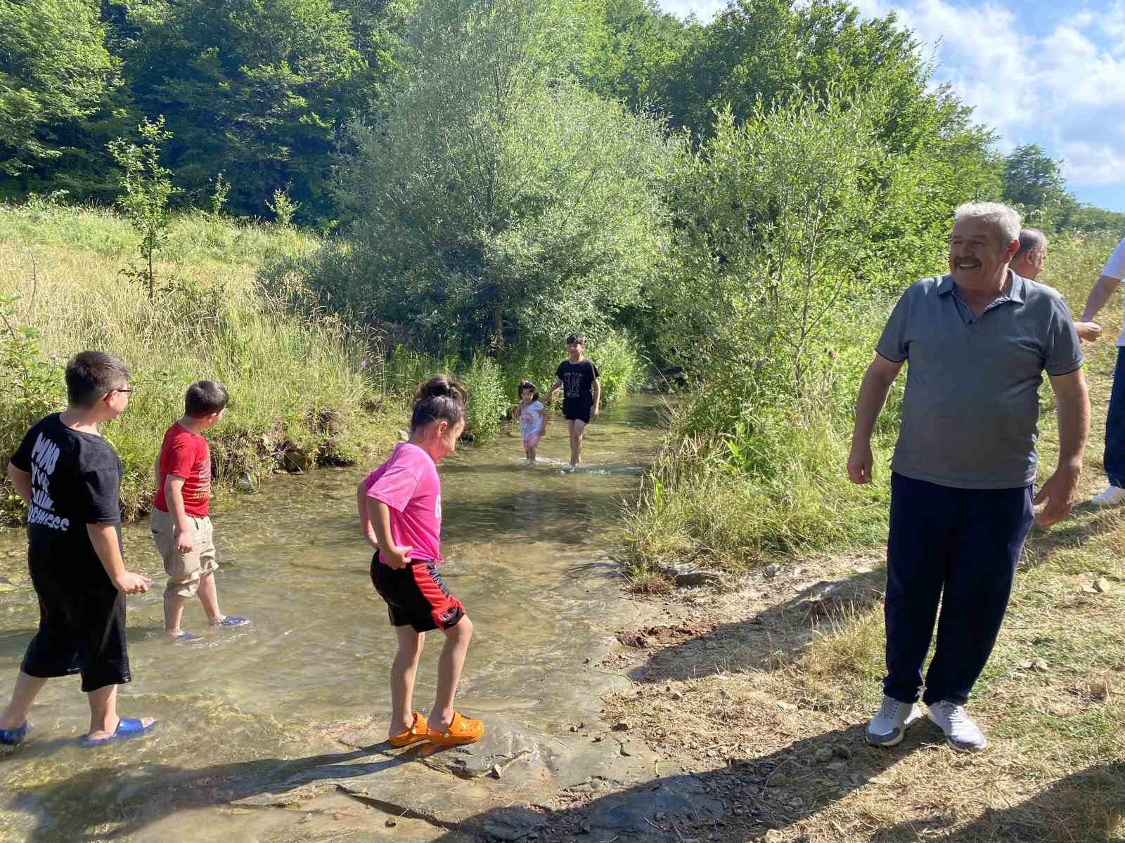 Atayurt Şelalesi doğal güzelliğiyle dikkat çekiyor
