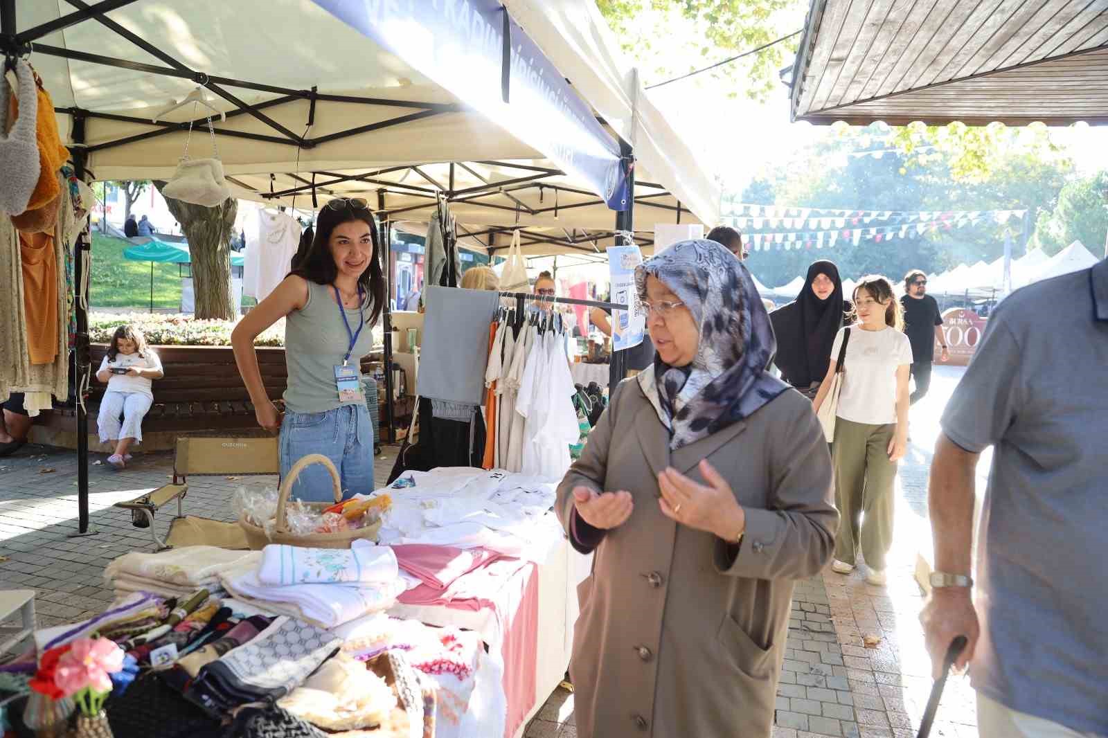 "Meydan Kadınların" pazarına büyük ilgi