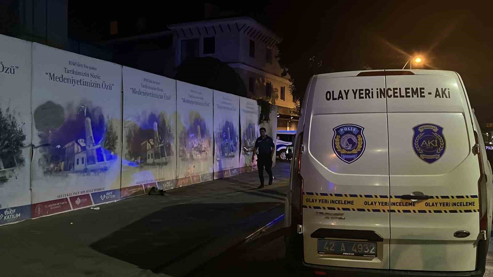 Konya’da kavga kanlı bitti: 1 yaralı